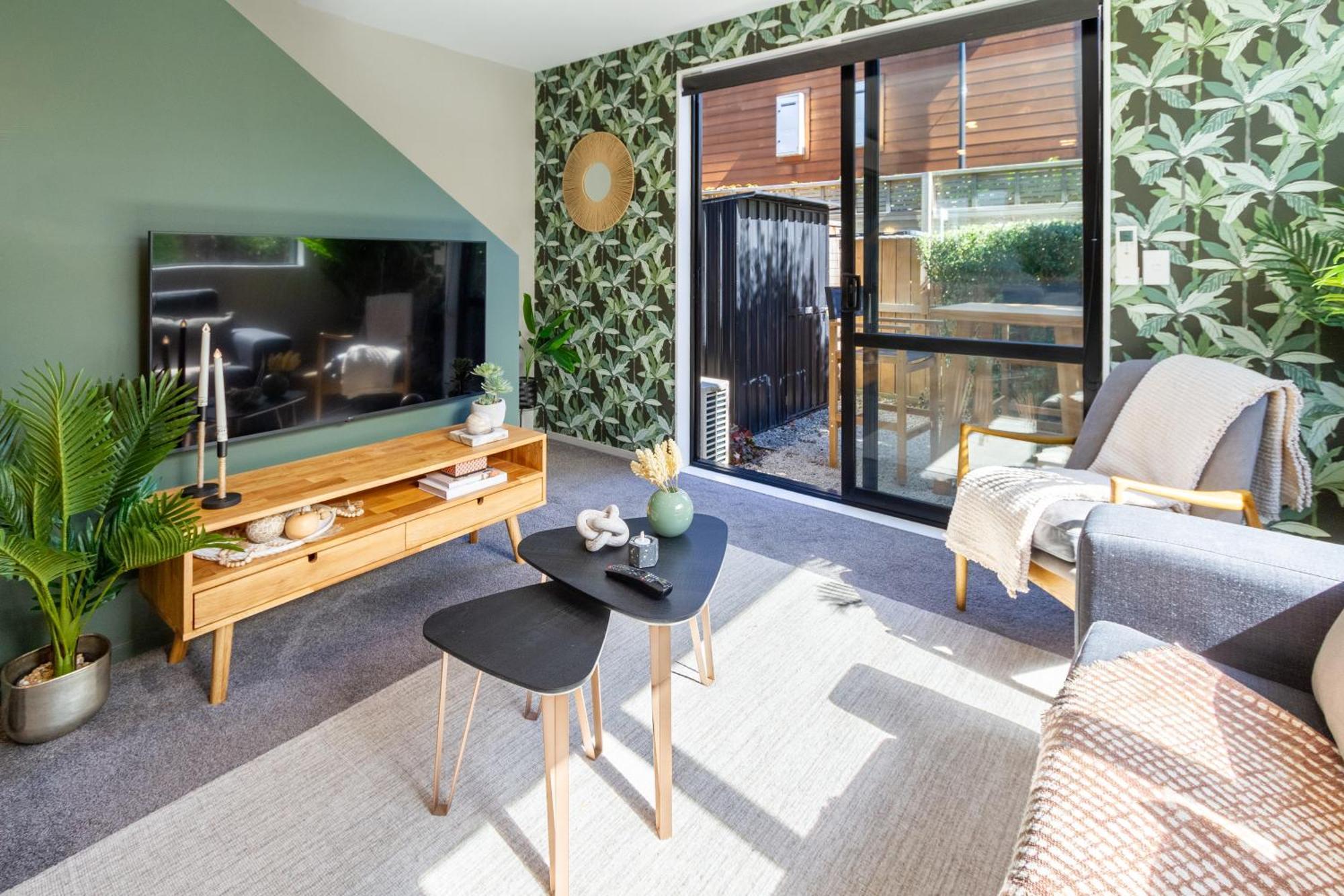 Latimer Square Luxe: 1Br W/ Sofa Bed Christchurch Extérieur photo