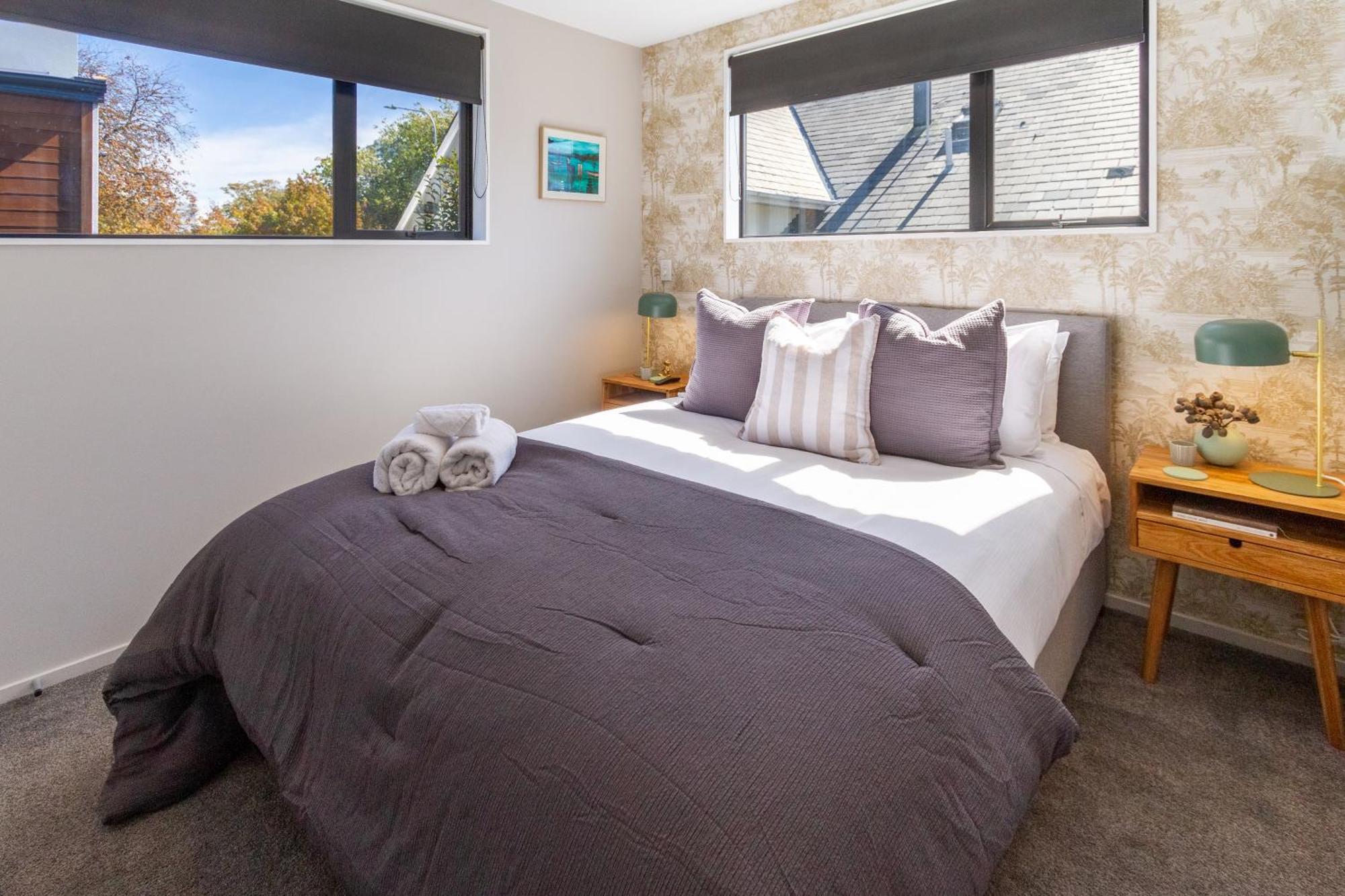 Latimer Square Luxe: 1Br W/ Sofa Bed Christchurch Extérieur photo